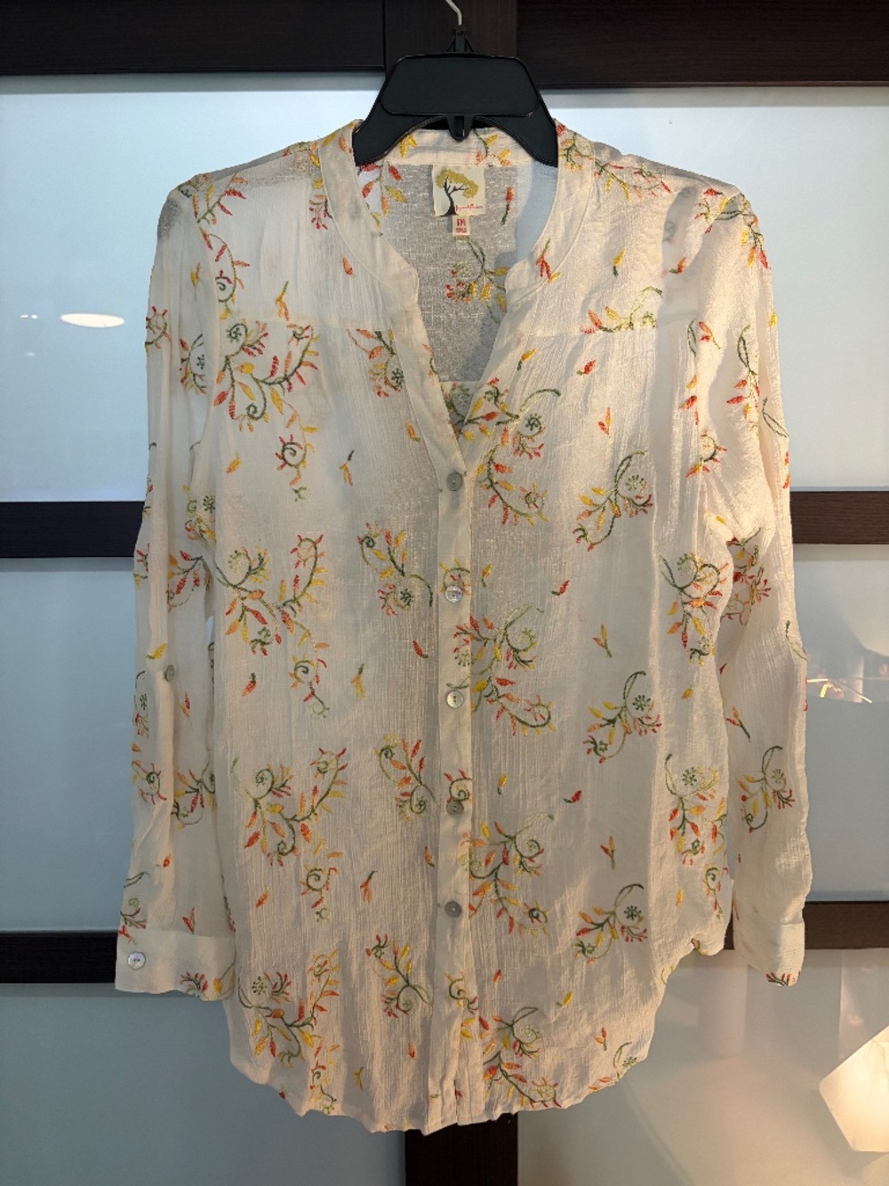 Fig & Flower Embroidered Tunic